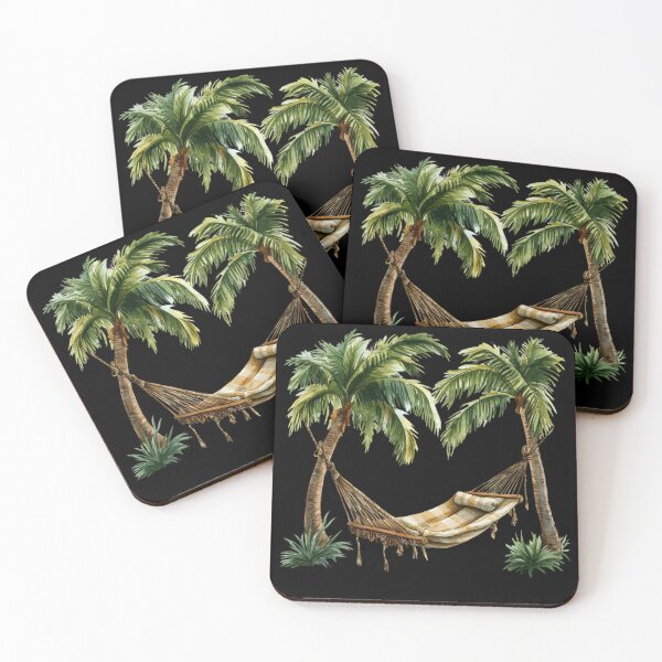 Item preview, Palm Trees and Hammock designed and sold by virdeiz.