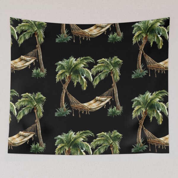 Item preview, Palm Trees and Hammock designed and sold by virdeiz.