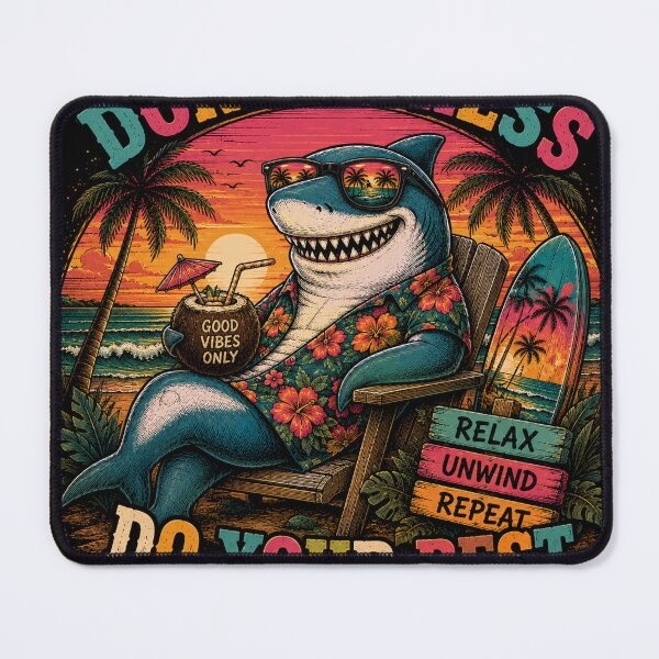 Item preview, Don't Stress Do Your Best – Funny Shark Beach Vibes designed and sold by Molli98.