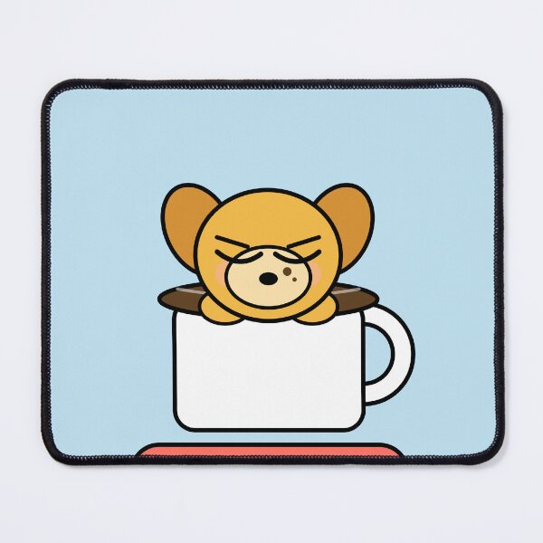 Item preview, Tired Golden Retriever Coffee Mug Sticker – Not Today Vinyl Decal designed and sold by Dark Flame Creations.