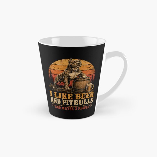 Item preview, I Like Beer and Pitbulls and Maybe 3 People designed and sold by will freed18.