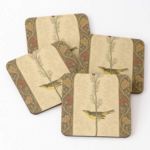Item preview, Hooded Warbler (Selby's Fly Catcher) — Audubon Arts and Crafts Bird Print designed and sold by kornkobart.