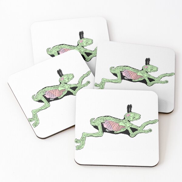 Item preview, zombie rabbit sticker designed and sold by verity1989.