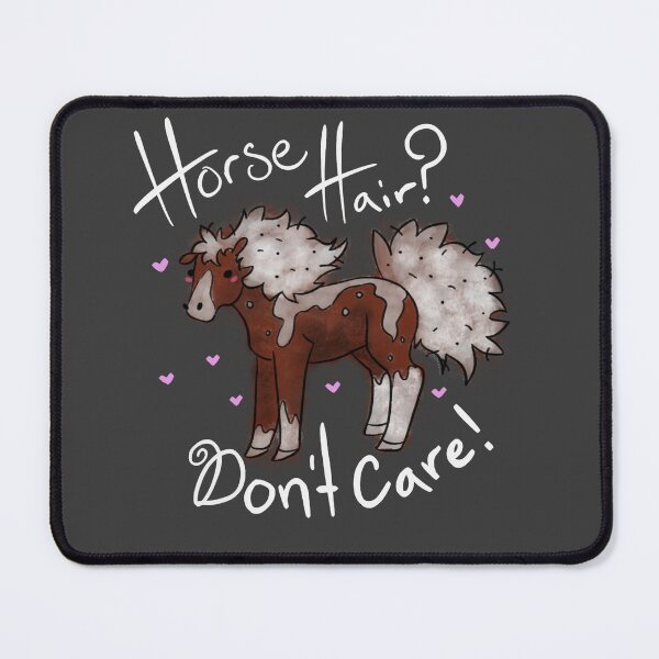 Item preview, Horse Hair? Don’t Care! designed and sold by ItsPastureBedtime.