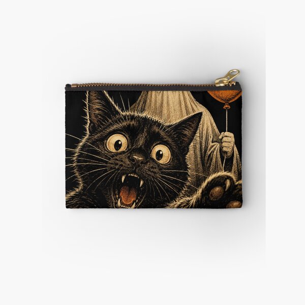 Item preview, Funny Cat Ghost Boo Halloween Selfie Cat Meme designed and sold by will freed18.