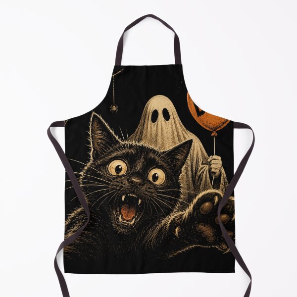 Item preview, Funny Cat Ghost Boo Halloween Selfie Cat Meme designed and sold by will freed18.