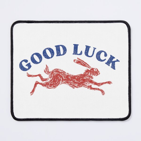 Item preview, Good Luck Vintage Running Rabbit designed and sold by StudioSQ.