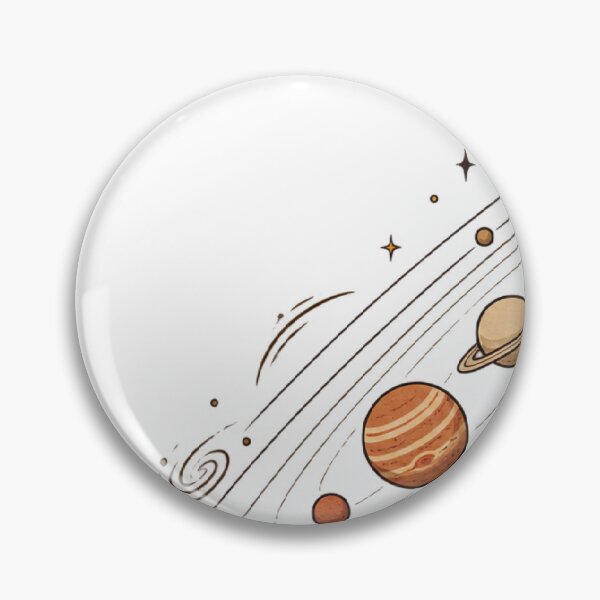 Item preview, Minimalist Solar System Planet Art designed and sold by YassJmShop.