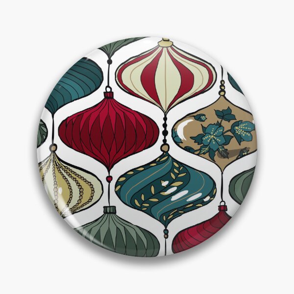 Item preview, elegant onion baubles ogee - festive christmas ornaments designed and sold by kobyakov.