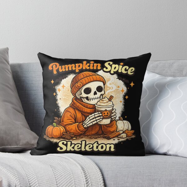 Item preview, Pumpkin Spice Skeleton Funny Halloween Coffee Lover Design designed and sold by mocci10.