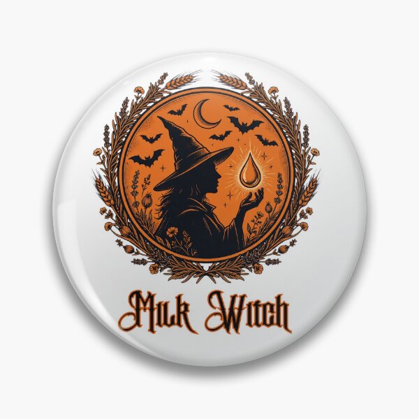 Item preview, Milk Witch Halloween Lactation Consultant Witchy Breastfeeding IBCLC designed and sold by Neurospicy Trolls.
