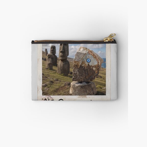 Item preview, Land Art: Head Sculpture on Easter Island with Moai. designed and sold by Elyssa Porlier.