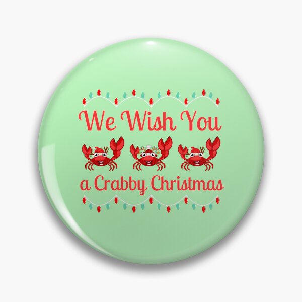Item preview,  We Wish You a Crabby Christmas - Crab Sweatshirt designed and sold by MyriadNorfolk.