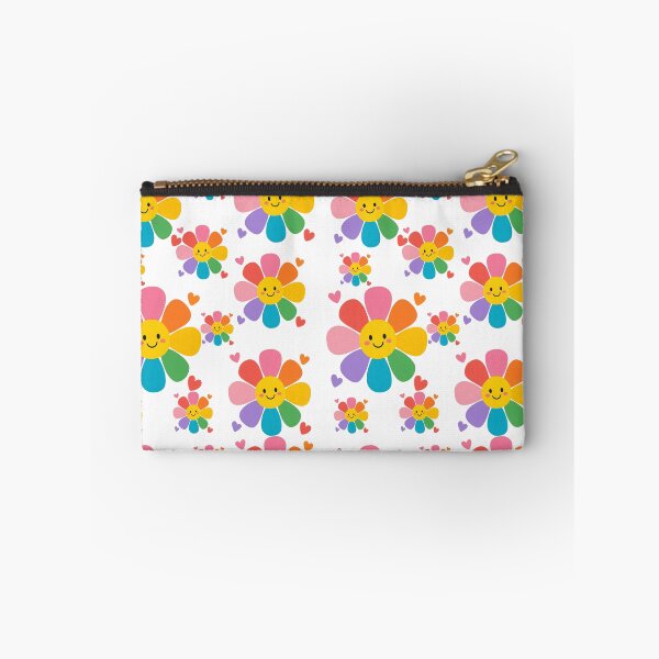 Item preview, Colorful Smiley Flowers Retro Happy Floral Pattern Aesthetic designed and sold by NikBrin Prevail .
