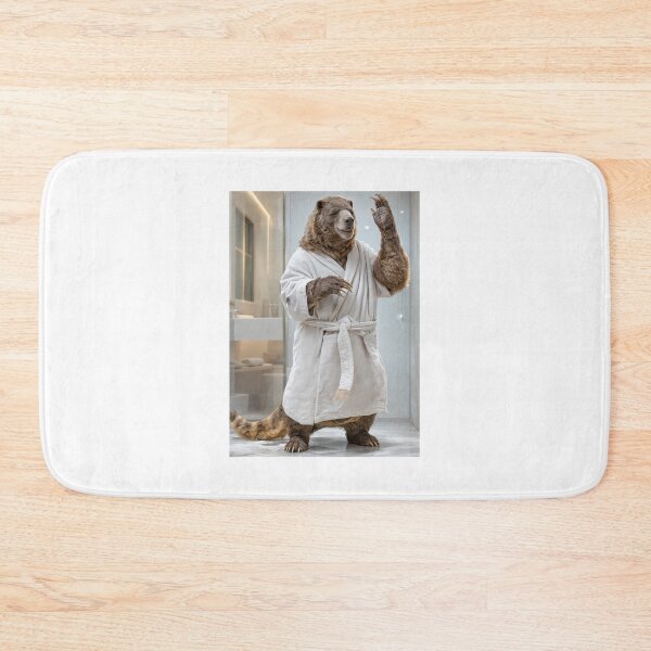 Item preview, Relaxing Bathrobe Giant Ground Sloth designed and sold by Sillytoe.