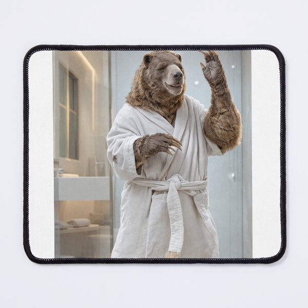 Item preview, Relaxing Bathrobe Giant Ground Sloth designed and sold by Sillytoe.