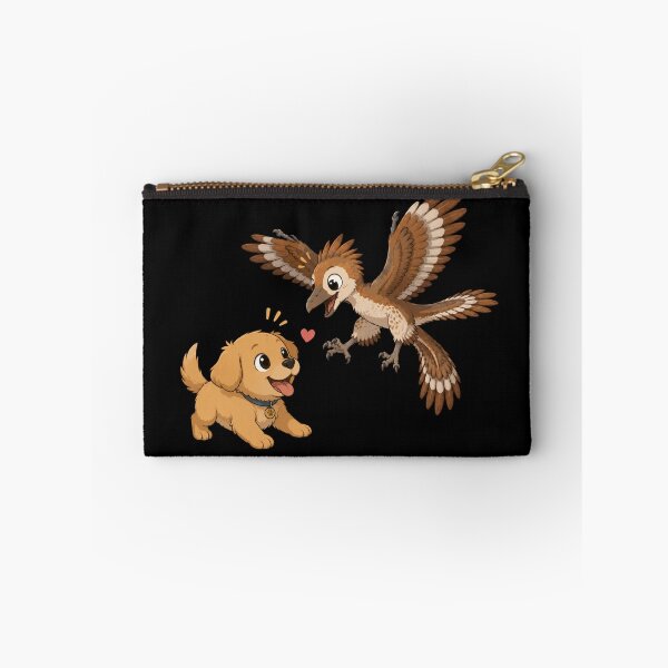 Item preview, archaeopteryx with dog designed and sold by Konvero.