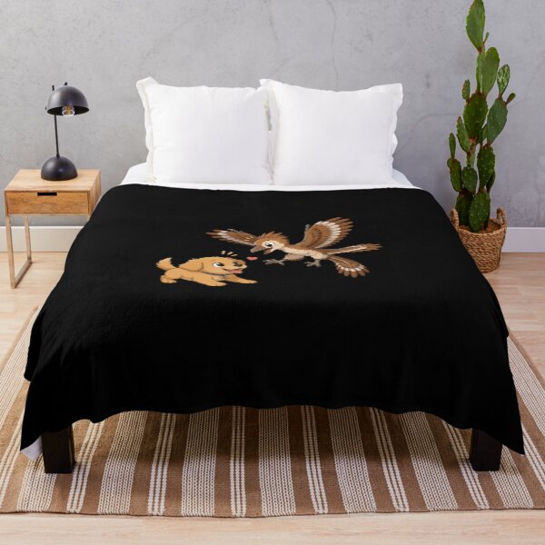 Item preview, archaeopteryx with dog designed and sold by Konvero.