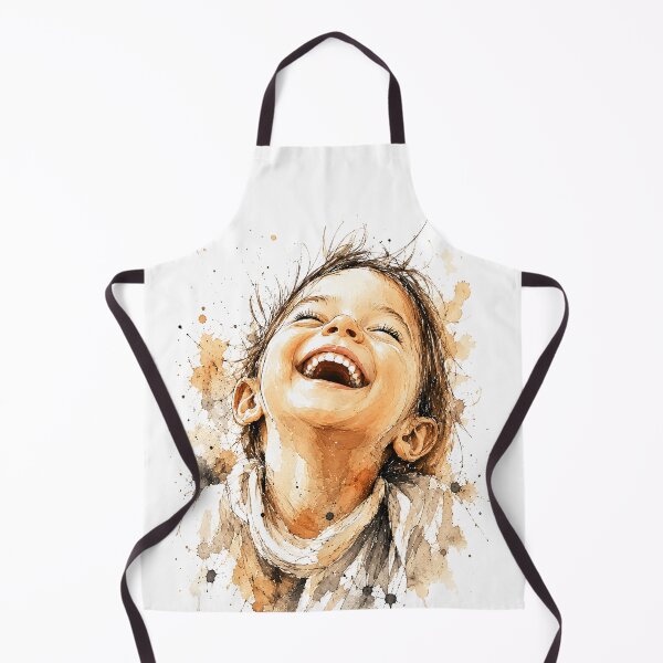 Item preview, A watercolor painting of a joyful childhood designed and sold by GRFORA.