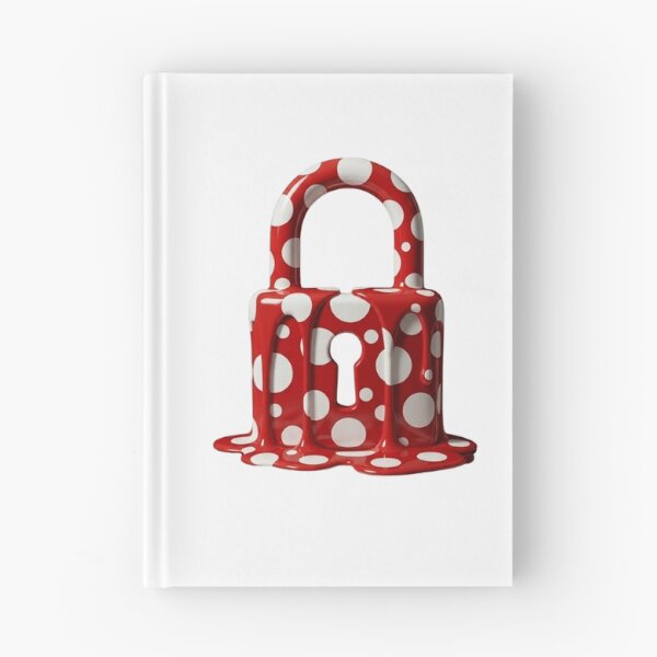 Item preview, Melting Polka Dot Padlock Security Pop Art designed and sold by YourColorsWall.