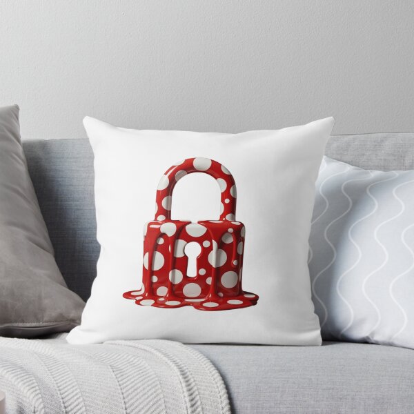 Item preview, Melting Polka Dot Padlock Security Pop Art designed and sold by YourColorsWall.
