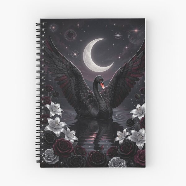Item preview, Gothic Swan Queen | Dark Romantic Fantasy designed and sold by JanjjaSoulInk.