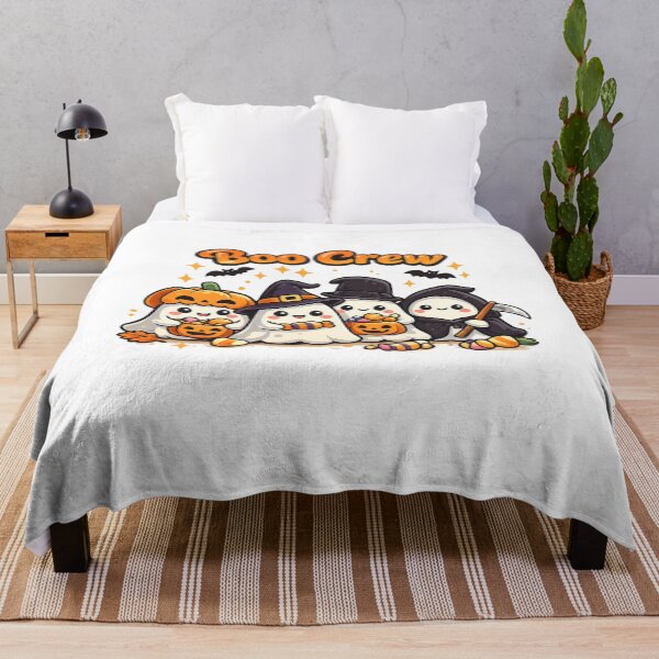 Item preview, Boo Crew Cute Ghost Family Halloween Retro Funny Design designed and sold by mocci10.