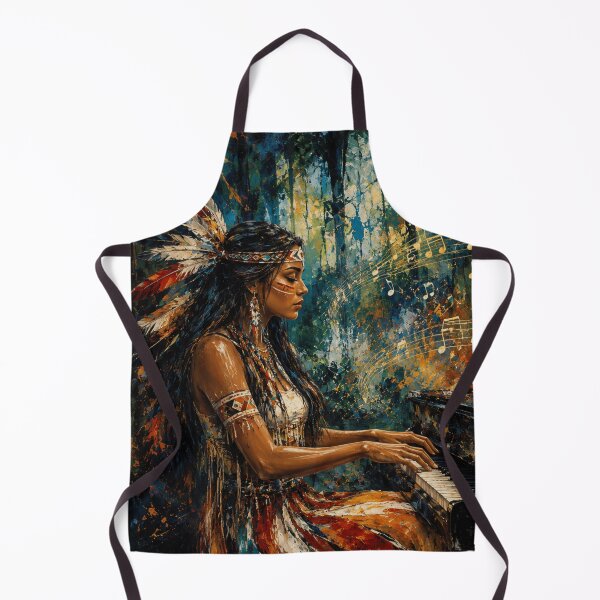 Artikelvorschau, Waldmelodie – Originale abstrakte Klavierkunst entworfen und verkauft von SHOCAMPOS DESIGNS .