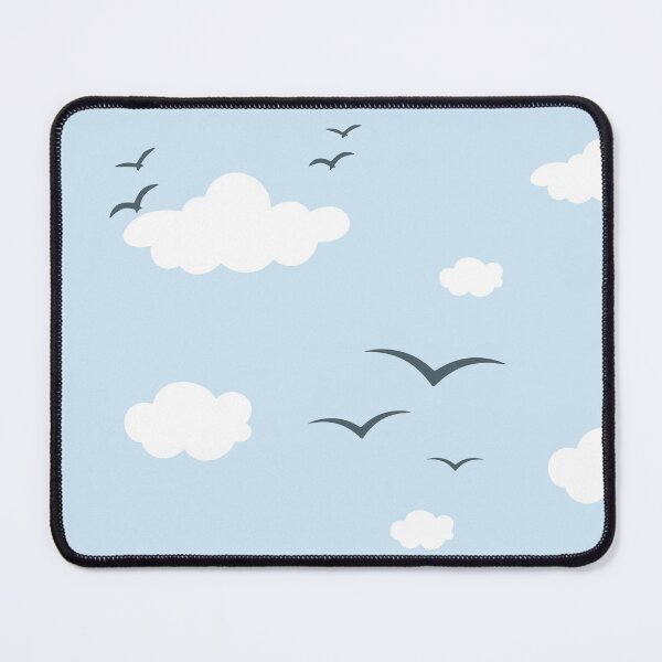 Item preview, Serene Sky Birds Genesis Peace Pattern designed and sold by CeciReynaga.