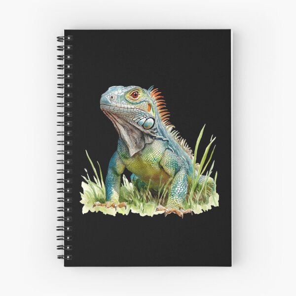 Item preview, Vibrant Iguana in Grass designed and sold by virdeiz.