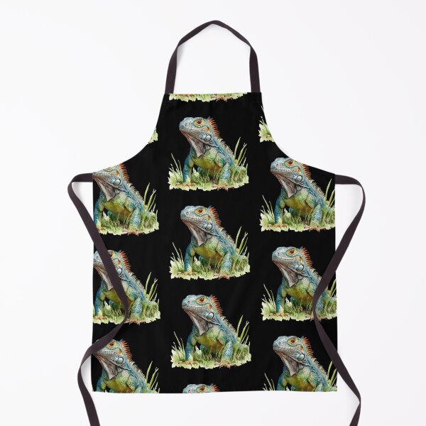 Item preview, Vibrant Iguana in Grass designed and sold by virdeiz.