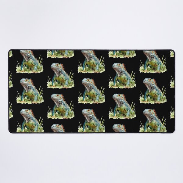 Item preview, Vibrant Iguana in Grass designed and sold by virdeiz.