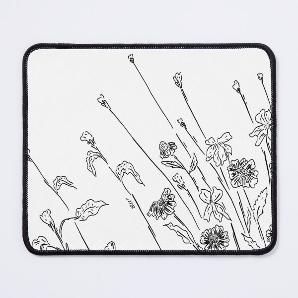 Item preview, Black and white wildflowers designed and sold by verity1989.