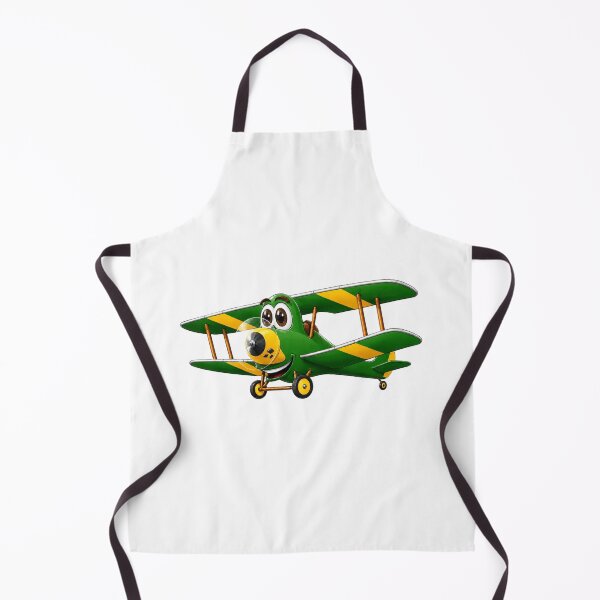 Item preview, Green Yellow Biplane Cartoon designed and sold by Scott Hayes.
