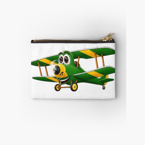 Item preview, Green Yellow Biplane Cartoon designed and sold by Scott Hayes.