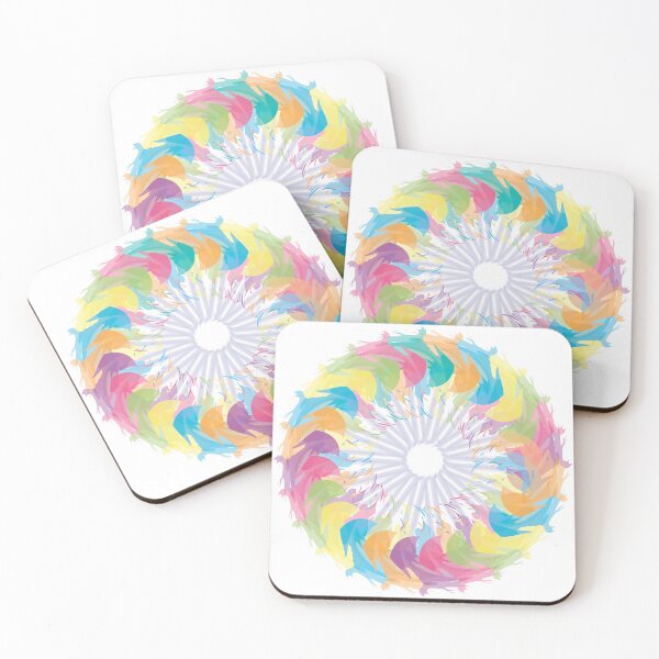 Item preview, Circular Colorful Motion Wall Art designed and sold by EmilySutin.