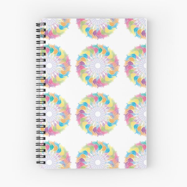 Item preview, Circular Colorful Motion Wall Art designed and sold by EmilySutin.