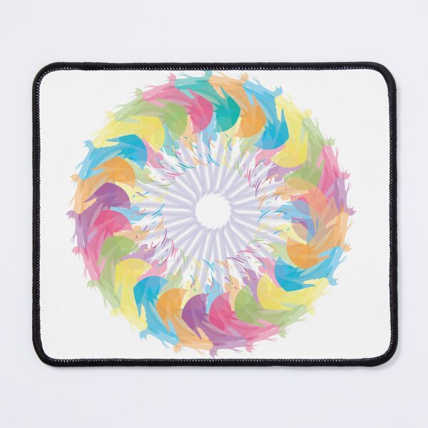 Item preview, Circular Colorful Motion Wall Art designed and sold by EmilySutin.