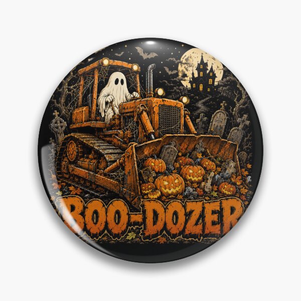 Item preview, Boo Dozer Ghost Bulldozer Halloween Truck Boys designed and sold by will freed18.