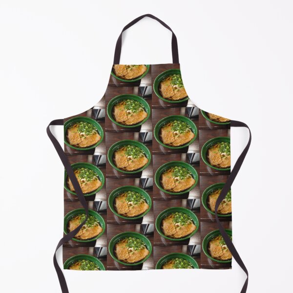 Item preview, Kitsune Udon Noodle Soup Art Print designed and sold by KaleChub.