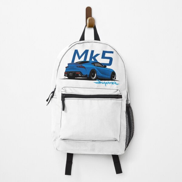 Item preview, Mk5 Supra GR Stratosphere Blue Rear illustration designed and sold by blackdogshop.