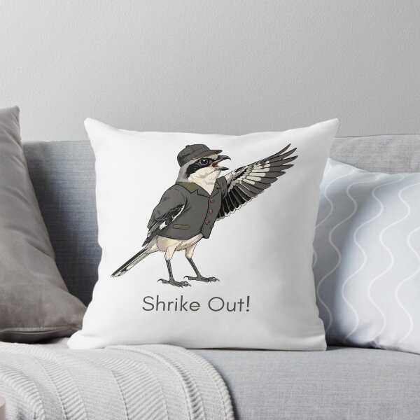 Item preview, Shrike Out Funny Northern Shrike Umpire Birdwatcher Pun designed and sold by Neurospicy Trolls.