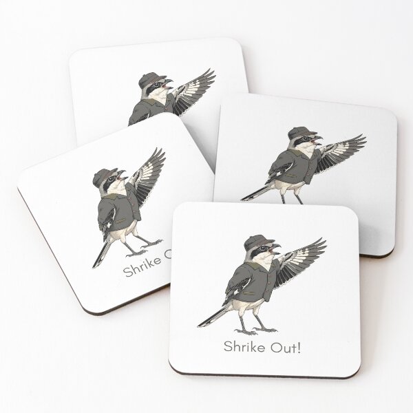 Item preview, Shrike Out Funny Northern Shrike Umpire Birdwatcher Pun designed and sold by Neurospicy Trolls.