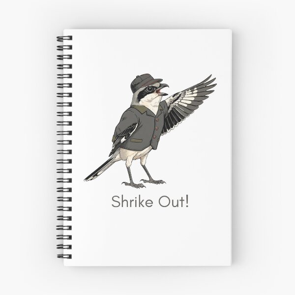 Item preview, Shrike Out Funny Northern Shrike Umpire Birdwatcher Pun designed and sold by Neurospicy Trolls.
