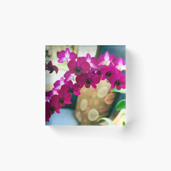 Item preview, Purple Magenta Orchids With Pink Accents Art Photo designed and sold by DEC02.