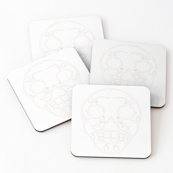 Item preview, Simple skull 1 designed and sold by shinysoles.
