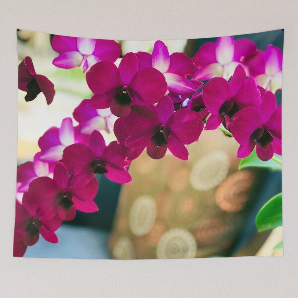 Item preview, Purple Magenta Orchids With Pink Accents Art Photo designed and sold by DEC02.