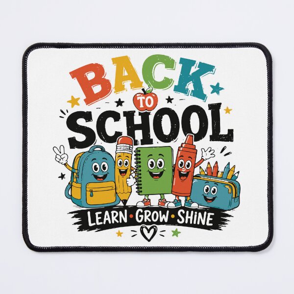 Item preview, Back to School Learn Grow Shine Cute School Supplies Design designed and sold by Sunday.Supply.