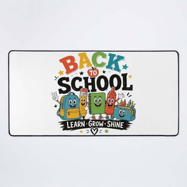 Item preview, Back to School Learn Grow Shine Cute School Supplies Design designed and sold by Sunday.Supply.