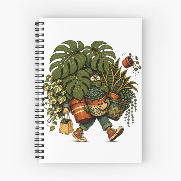Item preview, Crazy Plant Person – Lost in the Houseplants designed and sold by Digital Culture Studio.